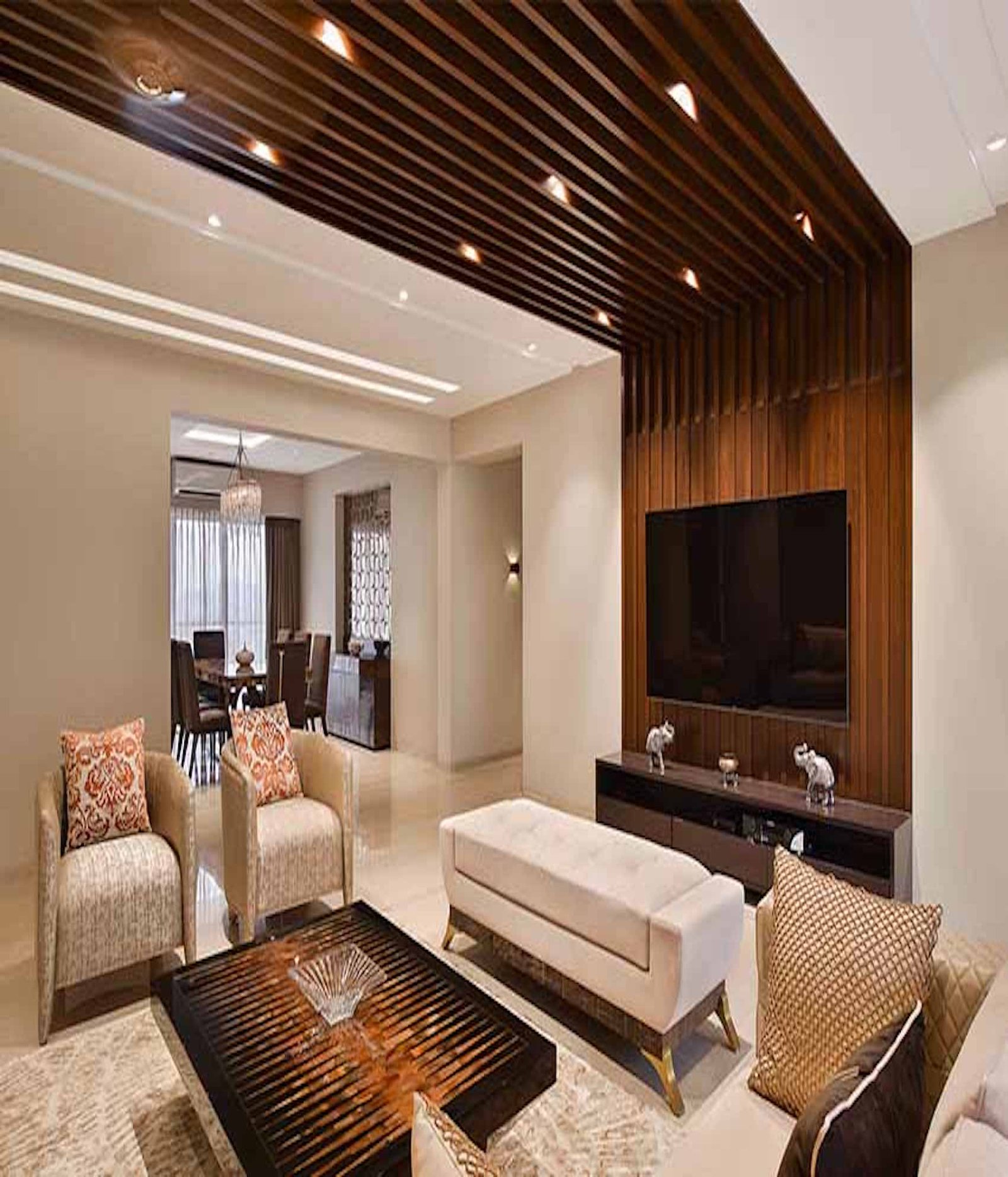 Wooden Slat Ceiling