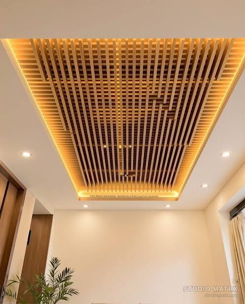 Wooden Slat Ceiling